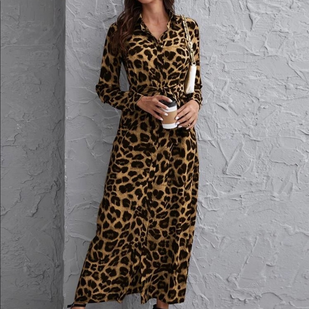 Cheetah dress